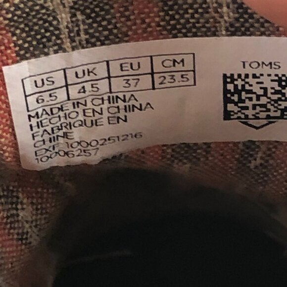 Toms Women's Size 6.5 Desert Taupe Brown Suede High Heel Wedge Ankle Booties - Picture 13 of 13